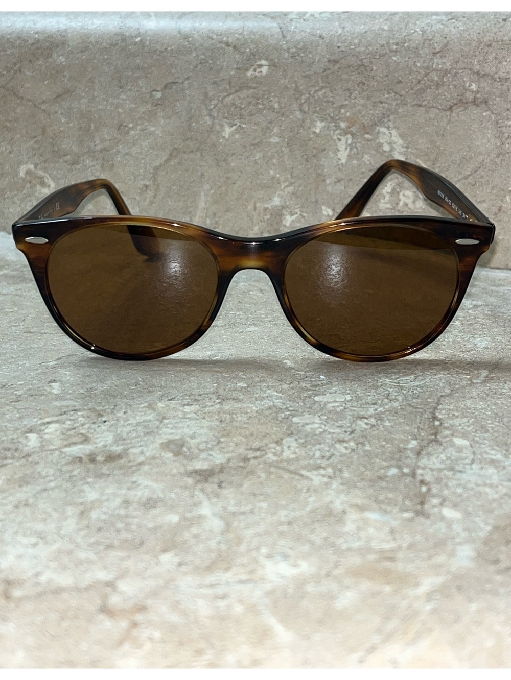 Ray-Ban Wayfarer II Classic Sunglasses RB2185 Tortoise / Brown B-15 Lenses